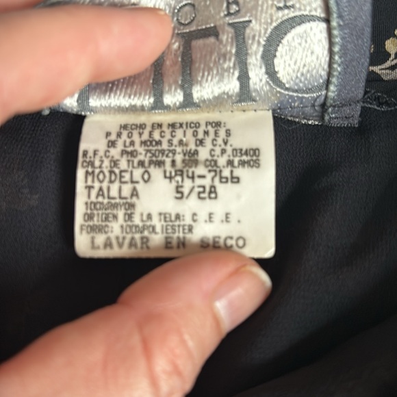 🦚 Vintage floral skater skirt - Picture 6 of 8